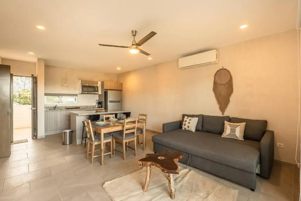 Appartamento Condo In Tulum, Pool, Jacuzzi, 3 Beds